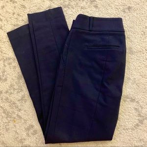 Loft Marisa Navy Skinny Pants
